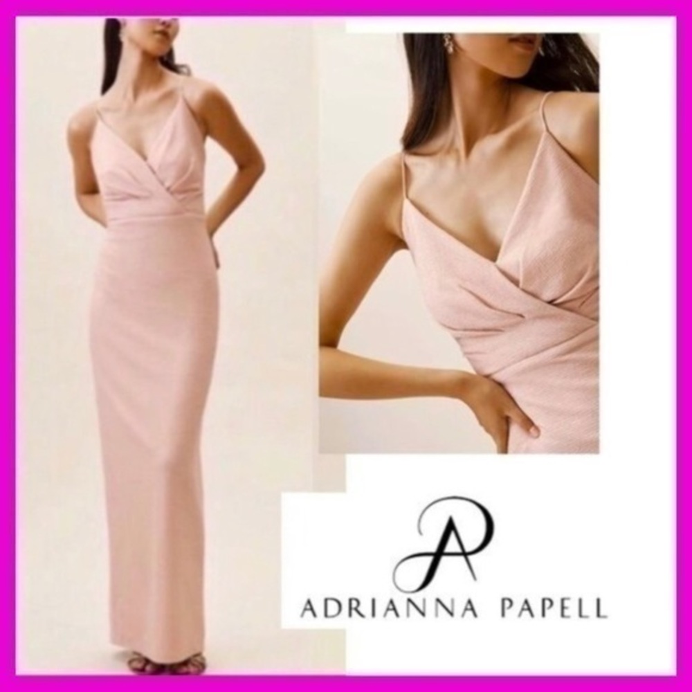 ADRIANNA PAPELL dress wedding size 12 BHLDN Anthropologie